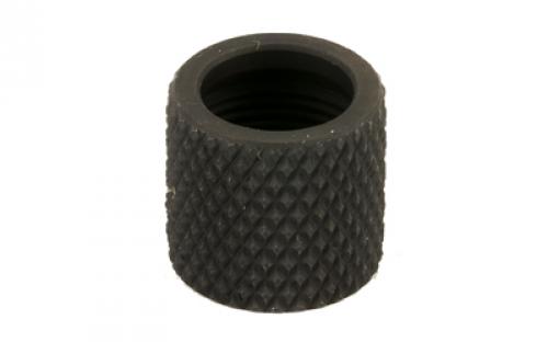 Yankee Hill Machine Co Thread Protector, Pistol, 9MM, 1/2X28, .570 Outer Diameter, Matte YHM-3418-B