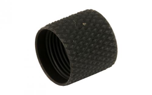 Yankee Hill Machine Co Thread Protector, Pistol, 9MM, 1/2X28, .570 Outer Diameter, Matte YHM-3418-B