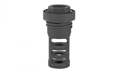 Yankee Hill Machine Co 30 CAL Q.D. Muzzle Brake for Nitro and Resonator, Black, 1/2X28 YHM-4302-MB-28A
