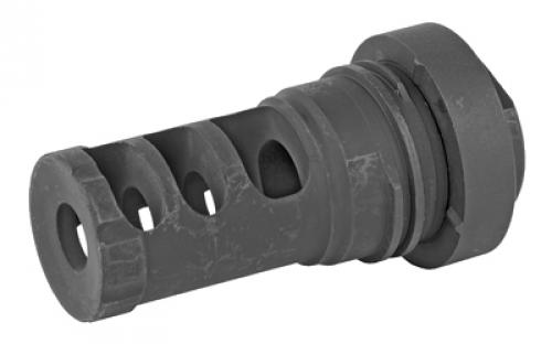 Yankee Hill Machine Co 30 CAL Q.D. Muzzle Brake for Nitro and Resonator, Black, 1/2X28 YHM-4302-MB-28A
