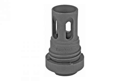 Yankee Hill Machine Co Mini QD Flash Hider, Matte Black, 5/8X24 Thread, Fits Turbo T2, Turbo K, Resonator, Resonator R2, Resonator K, Nitro .30, All Phantom .30 caliber YHM-4315-24A