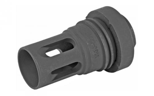 Yankee Hill Machine Co Mini QD Flash Hider, Matte Black, 5/8X24 Thread, Fits Turbo T2, Turbo K, Resonator, Resonator R2, Resonator K, Nitro .30, All Phantom .30 caliber YHM-4315-24A