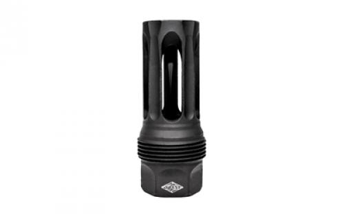 Yankee Hill Machine Co sRx Flash Hider, 5/8-24, Compatible with sRx Low Profile Adapter, Attaches to Suppressors with 1-3/8x24 Thread Pitch, Black Oxide Finish YHM-4405-24