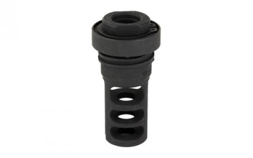 Yankee Hill Machine Co 5.56 Q.D. Muzzle Brake for Turbo and Turbo K, Black, 1/2X28 YHM-5M2-QD