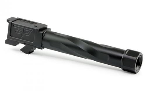 Zaffiri Precision Pistol Barrel, Threaded 1/2x28, 9MM, 4.49, TiN Finish, Gold, For Glock 17 Gen 1-4 ZP17BTG