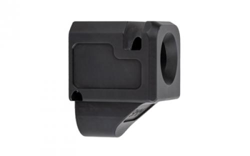 Zaffiri Precision Blowhole, Compensator, 9MM, Nitride Finish, Black, 1/2x28, For Glock 43/43X/48 ZP.COMP.43.BN
