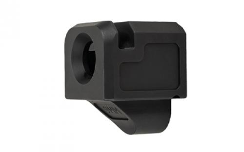 Zaffiri Precision Blowhole, Compensator, 9MM, Nitride Finish, Black, 1/2x28, For Glock 17/19/34 9mm Gen 1-5 ZP.COMP.BN
