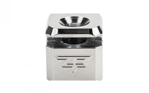 Zaffiri Precision Blowhole, Compensator, 9MM, Stainless Steel Finish, 1/2x28, For Glock 17/19/34 9mm Gen 1-5 ZP.COMP.SS