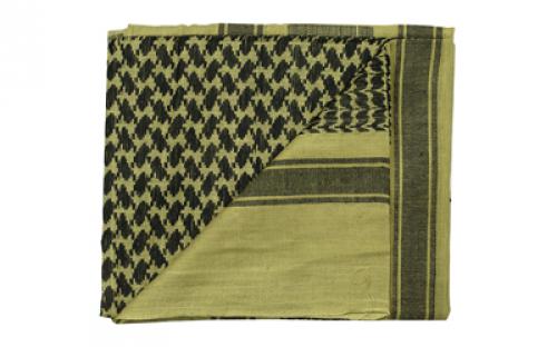 BLACKHAWK Tactical Shemagh, Sand/Black 330005CT