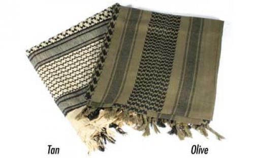 BLACKHAWK Tactical Shemagh, OD/Black 330005OD