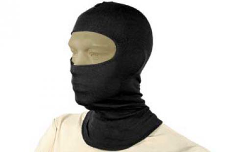 BLACKHAWK BlackHawk, Lightweight Balaclava, with Nomex, 18 Length, Black 333005BK