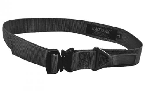BLACKHAWK Rigger's Belt with Cobra Buckle, Black, Fits up to 34" 41CQ11BK