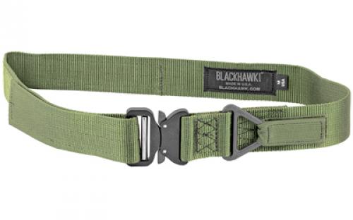 BLACKHAWK Rigger's Belt with Cobra Buckle, OD Green, Fits up to 41 41CQ12OD
