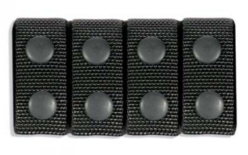 BLACKHAWK Belt Keeper, 2.25, Black, Duty Gear 44B351BK