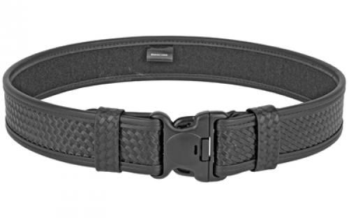 Bianchi Model 7950 Duty Belt, 2.25, Size 34-40, Medium, Basket Weave Duraskin, Black Finish 22125