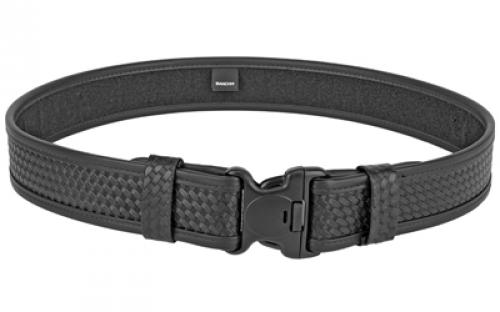 Bianchi Model 7950 Duty Belt, 2.25, Size 40-46 Large, Basket Weave Duraskin, Black Finish 22127