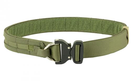 Eagle Industries OPERATOR GUN BELT, COBRA BUCKLE W/ D-RING ATTACHMENT, TWO ROWS OF MOLLE, MED 34-39, RANGER GREEN R-OGB-CBD-MS-M-SRG