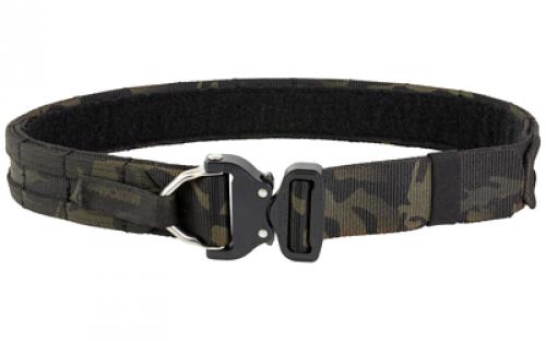 Eagle Industries Small, MultiCam Black, Operator Gun Belt, Cobra Buckle closure with built-in D-Ring attachment R-OGB-CBD-MS-S-BCCA