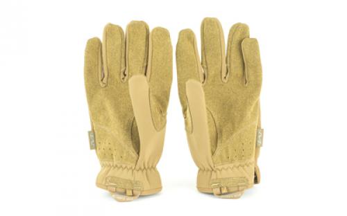 Mechanix Wear Gloves, M, Coyote Brown, Fastfit FFTAB-72-009