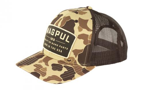 Magpul Industries Go Bang Trucker Hat, Raider Camo/Brown, One Size Fits Most MAG1102-213