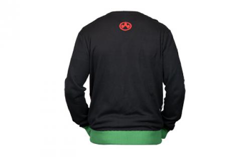 Magpul Industries Ugly Christmas Sweater, Krampus, Small, Black with Custom Knit Graphics, 55% Cotton 45% Acrylic MAG1198-969-S