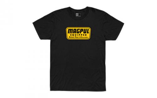 Magpul Industries Equipped, T-Shirt, Medium, Black MAG1205-001-M