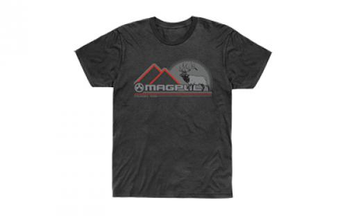 Magpul Industries Wapiti, T-Shirt, Large, Charcoal Heather MAG1234-011-L