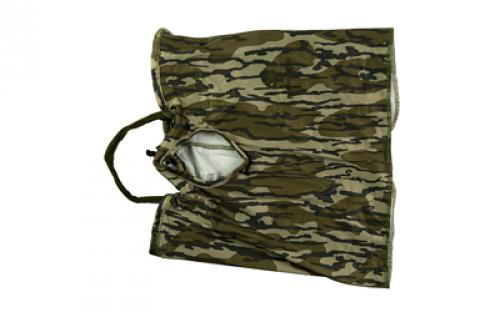 Primos Stretch 1/2 Face Mask, Mossy Oak Bottomland Camo PS6664