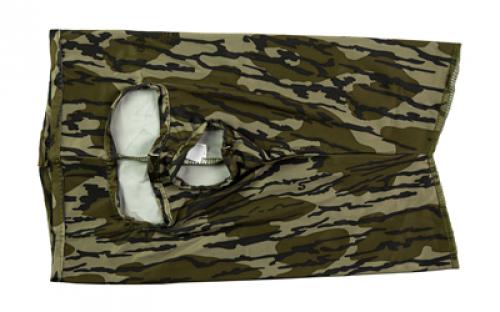 Primos Stretch 3/4 Face Mask, Mossy Oak Bottomland Camo PS6665
