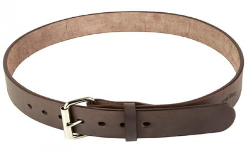 Uncle Mike's Uncle Mikes Leather Belt, 36-40, Full Grain Leather, Nickel Plated Buckle, Brown BLT-UM-36-40-DBR