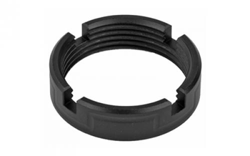 2A Armament Builders Series, Aluminum Castle Nut, Anodize Black Finish, For AR15 Rifles 2A- CNAL-BLK