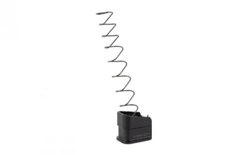 Agency Arms +5 Magazine Extension, Fits Glock 19 Magazines, Anodized Finish, Black, Aluminum Construction BP-G19-BLK