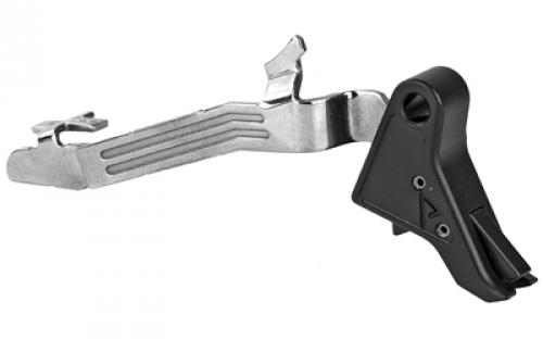 Agency Arms Drop-In Flat Trigger, For Glock 43, Black Finish DIT2-43-B