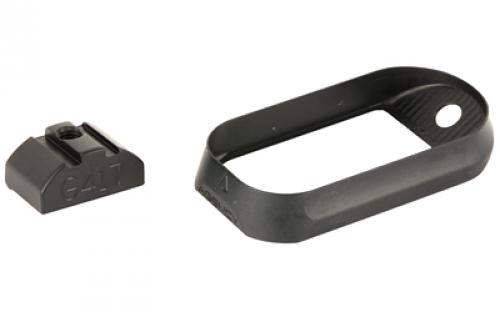 Agency Arms Magwell, No Back Strap, For Glock 17 Gen4, Black Finish MW-G17G4-NBS-B