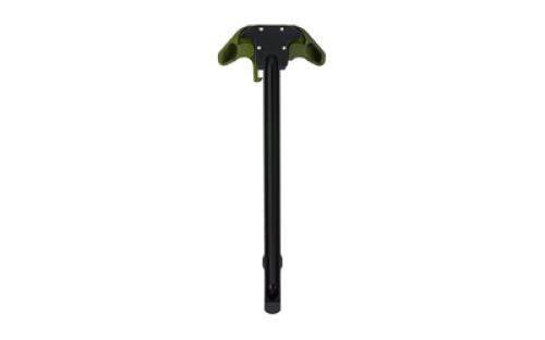 Aero Precision BREACH, AR-15 Charging Handle, Ambidextrous, Small Lever, Gas Deflection Shelf, Anodized Finish, Black and Olive Drab Green APRA700130C