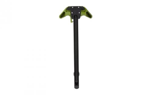 Aero Precision BREACH, AR-15 Charging Handle, Ambidextrous, Large Lever, Gas Deflection Shelf, Anodized Finish, Black and Olive Drab Green APRA700131C