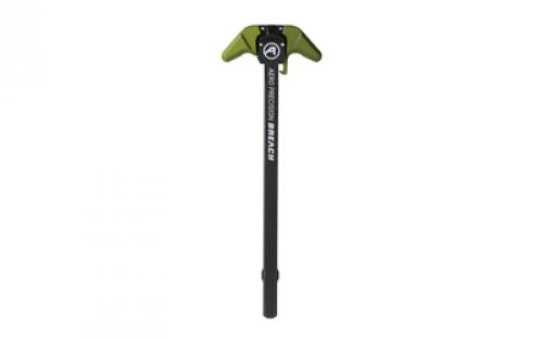 Aero Precision BREACH, AR-10 Charging Handle, Ambidextrous, Large Lever, Gas Deflection Shelf, Anodized Finish, Black and Olive Drab Green APRA700331C