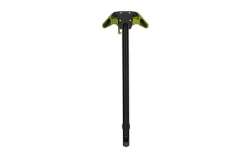 Aero Precision BREACH, AR-10 Charging Handle, Ambidextrous, Large Lever, Gas Deflection Shelf, Anodized Finish, Black and Olive Drab Green APRA700331C