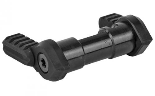 Armaspec ST45, 45 Degree Short Throw Ambidextrous Safety Selector, Fits AR 5.56/.223 and 7.62/.308, Torx Screws and Key Included, Black Finish ARM112-BLK