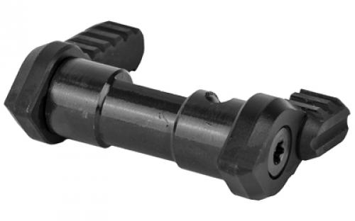 Armaspec ST45, 45 Degree Short Throw Ambidextrous Safety Selector, Fits AR 5.56/.223 and 7.62/.308, Torx Screws and Key Included, Black Finish ARM112-BLK