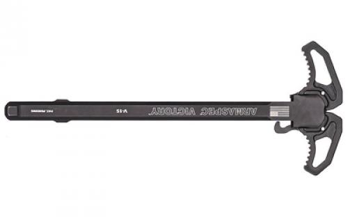 Armaspec Victory Charging Handle, AR15, Fits 5.56/.223, Ambidextrous, Aluminum, Black ARM161-BLK