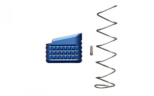 Backup Tactical Mag Extension, Blue, Fits Glock 17/19/22/23, Plus 5 Rounds, Includes Extra Power Spring G1923MEXT-BLU