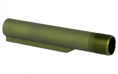 Battle Arms Development Mil-Spec Buffer Tube, 6 Position, Anodized Finish, Olive Drab Green, Fits AR-15, Aluminum Construction AR15RE-MIL-6C-ODG