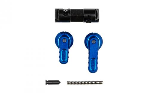 Battle Arms Development BAD-ASS-LITE, Ambidextrous Safety Selector, 90/60, Lightweight, Reversible, Anodized Finish, Blue, Fits AR-15, Aluminum Construction BAD-ASS-LITE-BLUE