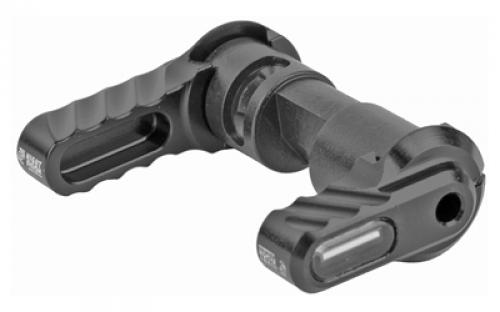 Battle Arms Development Bad-Ass Nite Ambidextrous Safety Selector, Aluminum Standard And Short Levers With Tritium Inserts, Black Finish BAD-ASS-NITE