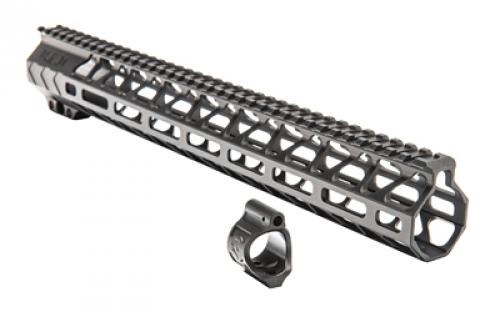Battle Arms Development WORKHORSE 15 Rail and .750 Gas Block, Anodized Finish, Black, Fits AR-15 WH-UR-UPG
