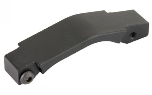 Bastion Blank, Threaded Trigger Guard, Black and White, Fits 5.56/223 AR BASARFL-GRD-BW-BLANK