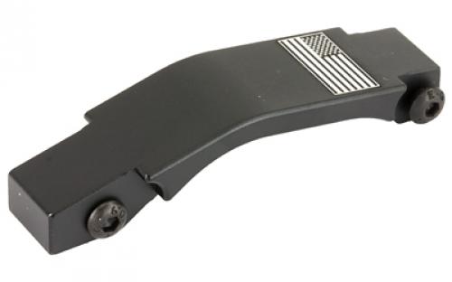 Bastion American Flag, Threaded Trigger Guard, Black and White, Fits 5.56/223 AR BASARFL-GRD-BW-USAFLG