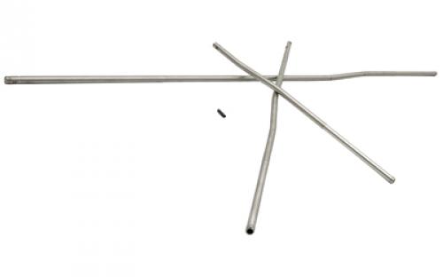 Bootleg Carbine Gas Tube, Fits AR-15, Stainless Steel, Silver, Roll Pin Included BP-GTC-S