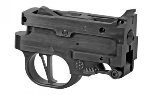 CMC Triggers Ruger 10/22 Match Grade Trigger, Drop In, Single Stage, 3.5 LB, Curved, Aluminum, Black 64503